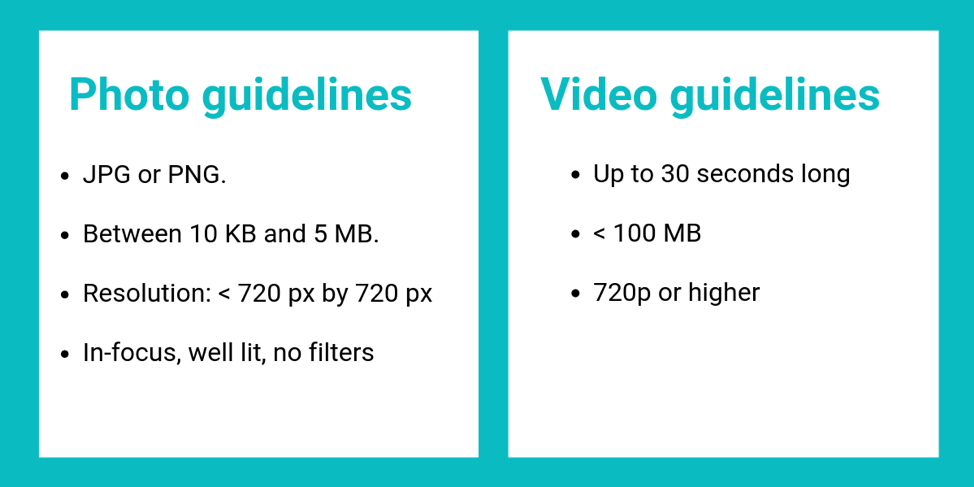 google business listing photo video guidelines