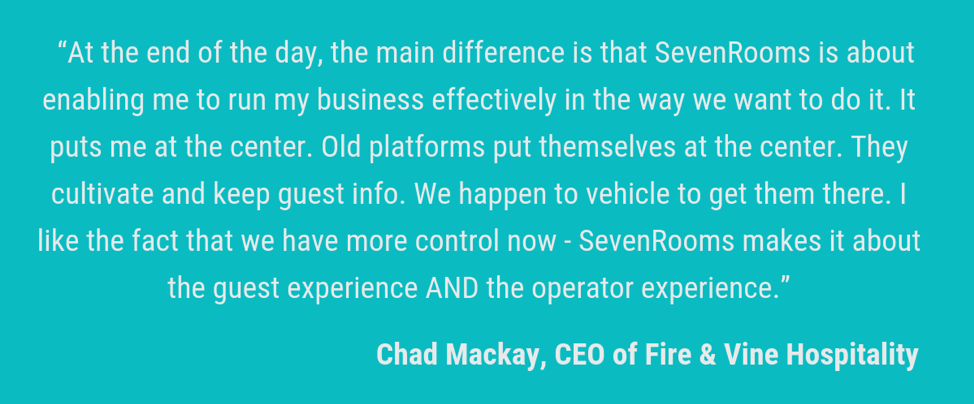 hospitality quote chad mackay