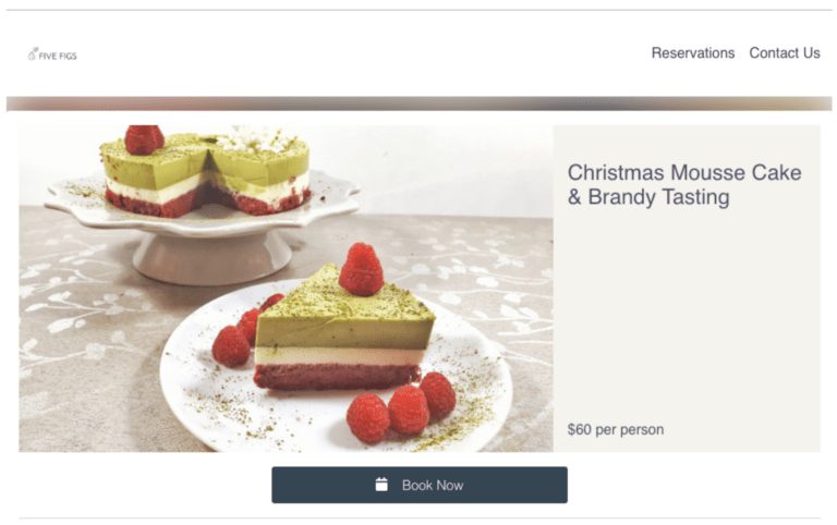 event widget restaurant Christmas ideas