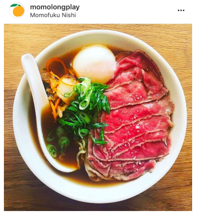 Momofuku Nishi Top Instagram Post